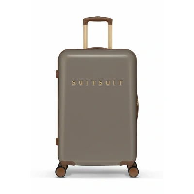 Abbildung von SUITSUIT Fab Seventies Mittelgroßer Reisekoffer Check in Koffer mit TSA Schloss 66 cm 59L Taupe