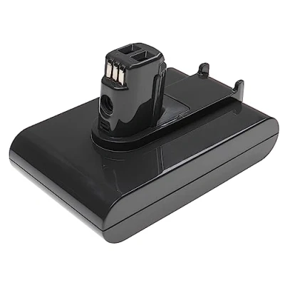 Abbildung von EXTENSILO Akku kompatibel mit Dyson DC30, DC30 White, DC35 Staubsauger (2500mAh, 14,8V, Li Ion, dunkelgrau)