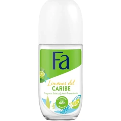 Abbildung von 6 er Pack Fa LIMONES DEL CARIBE Roll On Deoroller x 50 ml