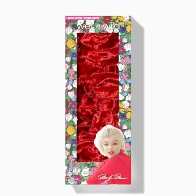 Abbildung von Wet n Wild Marilyn Monroe Icon Headband, Make up Haarband aus Samtweichem Material, Rotes Stirnband für und Hautpflege, Rutschfestes Design