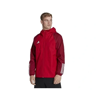 Abbildung von adidas Performance TIRO 23 Competition Regenjacke / wasserabweisende Jacke, Herren, Größe: Medium, Rot