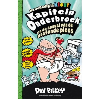 Abbildung von Kapitein Onderbroek en de aanval van pratende plees (Kapitein Onderbroek, 2)