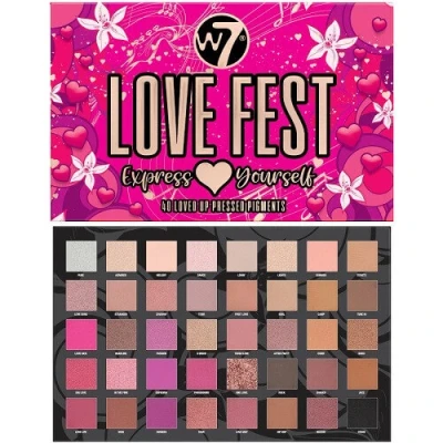 Abbildung von W7 Express Yourself Lidschatten Palette Love Fest