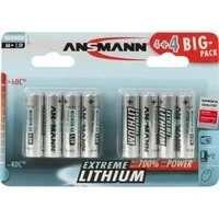 Abbildung von ANSMANN AG Lithium Batterie AA LR6 1,5V, 8 Stück