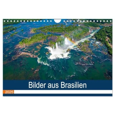Abbildung von Bilder aus Brasilien (Wandkalender 2025 DIN A4 quer), CALVENDO Monatskalender