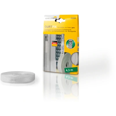 Abbildung von SCHELLENBERG Reparatur Set GURTFIX Mini, 1 St., für alte oder verschlissene Gurtbänder, 14 mm, grau