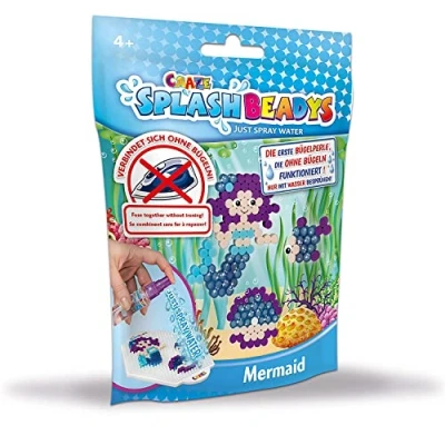 Abbildung von Craze Splash Beadys Wasserperlen verschiedene Formen, farbige Wasserperlen, Kinderhandwerk, bügelfreie Designs (Verpackung kann variieren )
