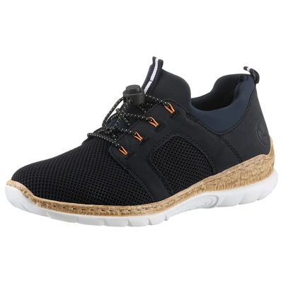 Abbildung von Rieker Sneaker low, Damen, Größe: 41, Blau Schuhe