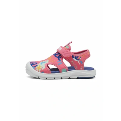 Abbildung von Puma FUN Racer Unisex Trekkingsandale für Kinder, Größe: 19, Magic rose/blue crystal Schuhe