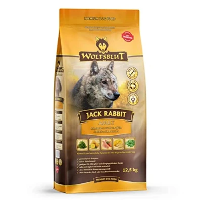 Abbildung von Wolfsblut Jack Rabbit 12,5 kg Kaninchen Trockenfutter Hundefutter Getreidefrei