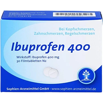 Abbildung von Ibuprofen Sophien 400 Filmtabletten 30 St