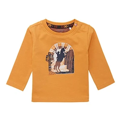 Abbildung von Noppies Baby Jungen B Tee LS Rigolet T Shirt, Sunflower P076, 50