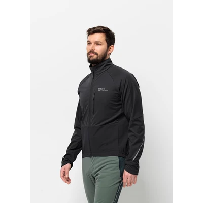 Abbildung von Jack Wolfskin Morobbia JKT Softshelljacke, Herren, Größe: Large, Black
