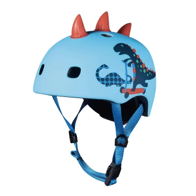 Abbildung von micro Kinderfahrradhelm Helm Scootersaurus 3D