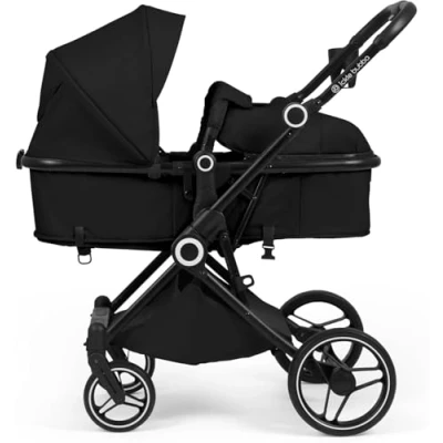 Abbildung von Ickle Bubba Atom All in One i Size Reisesystem mit Isofix Basis (Cirrus) (schwarz)