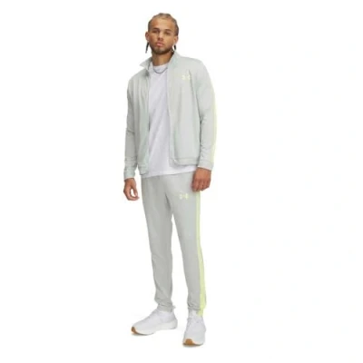 Abbildung von Under Armour Track SUIT SET Trainingsanzug, Herren, Größe: XS, Hydro green/sonic yellow