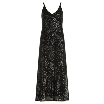 Abbildung von Vera Mont MIT Pailletten Cocktailkleid/festliches Kleid, Damen, Größe: 34, Schwarz