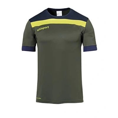 Abbildung von uhlsport Herren Offense 23 Trikot, Dark Olive/Marine/Fluo ge, M