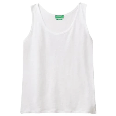 Abbildung von United Colors of Benetton TANK Top, Damen, Größe: Medium, White
