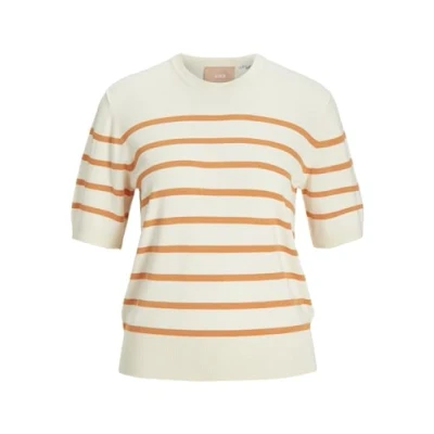 Abbildung von JJXX Damen JXLAYLA SS Knit Pullover, Beige, L