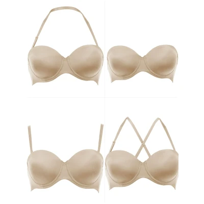 Abbildung von Anita Padded trägerloser/variabler BH, Damen, Größe: 70F, Desert