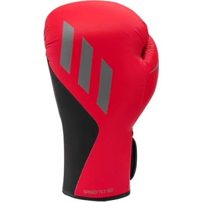 Abbildung von adidas Herren Tilt 150 Boxhandschuhe, Rot/Schwarz, 10 oz EU