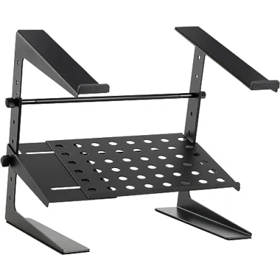 Abbildung von Pronomic LS 200 Laptop Stand Deluxe Ständer, (Zusätzliche Ablagefläche für weiteres Equipment)