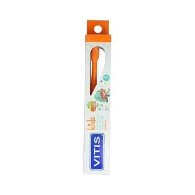 Abbildung von Vitis Junior toothbrush + toothpaste 8ml assorted colors