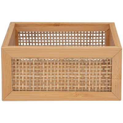 Abbildung von WENKO Badorganizer Allegre (1 St), aus Bambus und Rattan