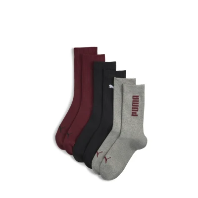 Abbildung von Licence Crew Socken Unisex (3er Pack) Red/Black Größe: 39 42