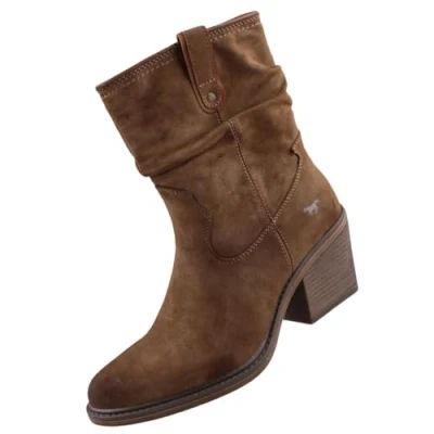 Abbildung von Mustang Stiefelette, Damen, Größe: 37, Brown Schuhe