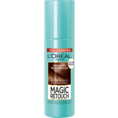 Abbildung von L&#039;Or&eacute;al Paris Magic Retouch Ansatzspray braun bis mittelbraun Coloration 90 ml