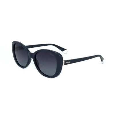 Abbildung von Polaroid Unisex Sonnenbrille PLD 4154/S/X 55/18/145 Damen Sunglasses, PJP/WJ Blue, 55