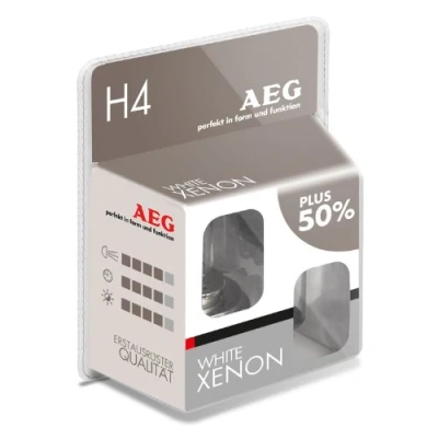 Abbildung von AEG Automotive 97260 Glühlampe Weiß H4, 60/55 W, 2 er Set