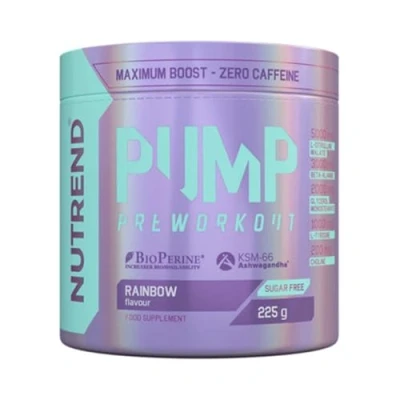 Abbildung von NUTREND Pump Rainbow 225 g Anabolisator und Stimulans vor dem Training