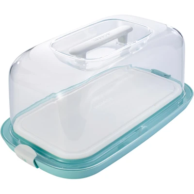Abbildung von keeeper Kuchentransportbox &quot;gino&quot;, (1 tlg.), Kastenkuchenbehälter mit Servierplatte
