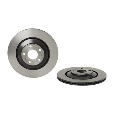 Abbildung von BREMBO 09.C137.11 Bremsscheibe 335 22 5 innenbelüftet beschichtet hochgekohlt mit Schrauben AUDI: A8 D3, VOLKSWAGEN: Phaeton, BENTLEY: Continental GT