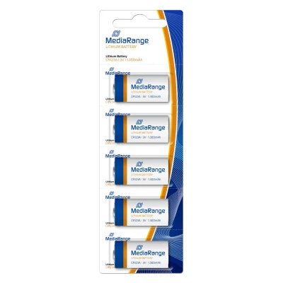 Abbildung von Mediarange Lithium Batterie Knopfzelle CR2016 3V Pack 5