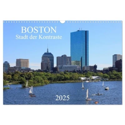 Abbildung von Boston Stadt der Kontraste (Wandkalender 2025 DIN A3 quer), CALVENDO Monatskalender