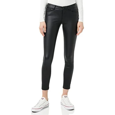 Abbildung von Vero Moda Petite Vmseven Smooth PANT Stoffhose, Damen, Größe: XSx28, Black