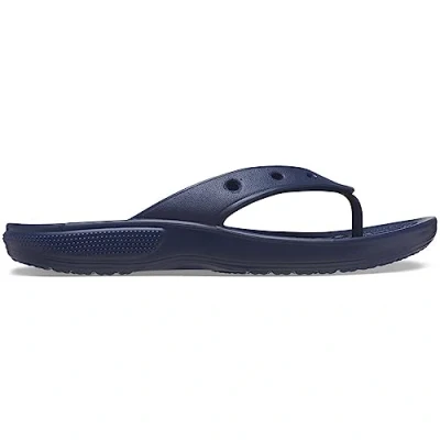 Abbildung von Crocs Classic Unisex Badezehentrenner, Größe: 41 42, Navy Schuhe