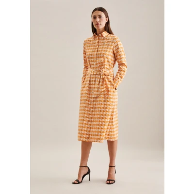 Abbildung von Seidensticker ROSE Blusenkleid, Damen, Größe: 34, Orange