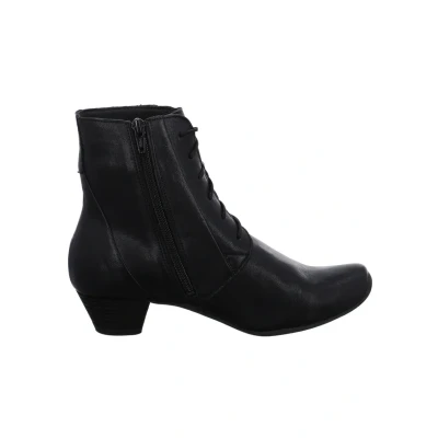 Abbildung von Think Schnürstiefelette &quot;Aida&quot;, Festtagsschuh, Stiefelette aus vegetabil gegerbtem Leder