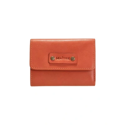 Abbildung von Maitre Steinbach Ilsebill Geldbörse, Damen, Größe: One Size, Darkorange