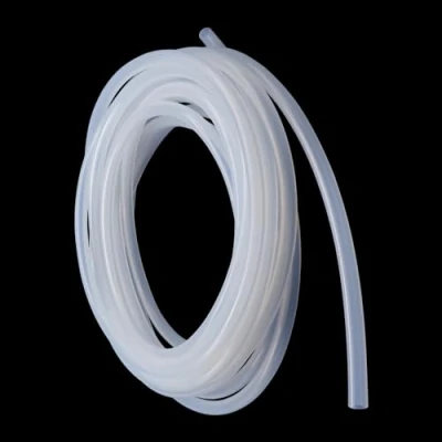Abbildung von iMeistek Silikonschlauch 9mm ID x 13mm OD 6 Meter, Flexibler Lebensmitteltaugliche Schlauch Wasser Luft Rohr Transparent