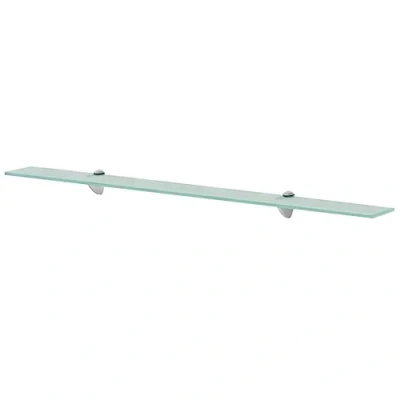 Abbildung von vidaXL Wand Regal Glasregal Glasboden Glasablage Badregal Glas 100x10 cm 8 mm