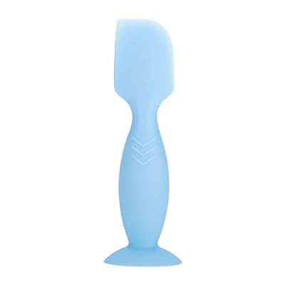Abbildung von Windelcreme Spatel mit Saugnapf für Babywindeln, Po, Creme, Spatel, Silikon Applikator