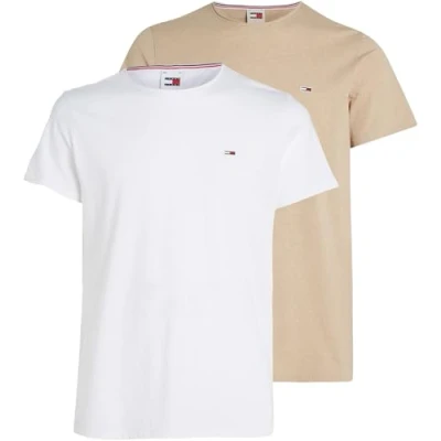 Abbildung von Tommy Jeans T Shirt TJM XSLIM 2PACK JASPE (Packung, 2er Pack)