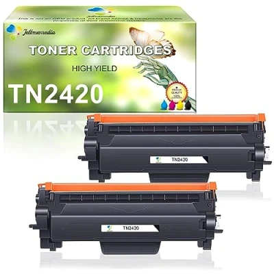 Abbildung von TN2420 Kompatibel Brother TN 2420 2410 Toner für MFC L2710DW L2710DN HL L2350DW L2375DW DCP L2530DW (2 Schwarz)