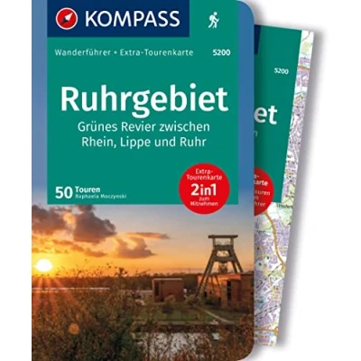 Abbildung von KOMPASS Wanderführer Ruhrgebiet, 50 Touren mit Extra Tourenkarte: GPS Daten zum Download